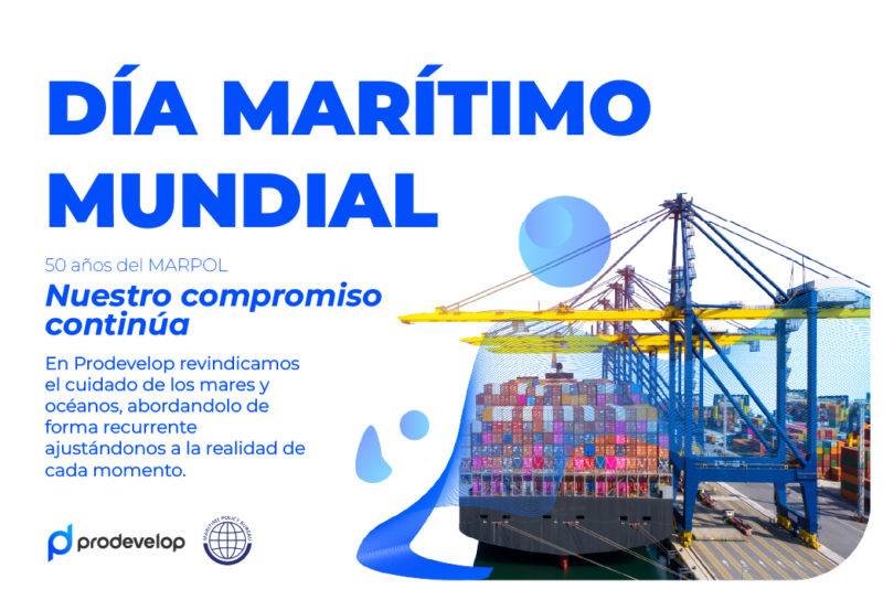 Día Marítimo Mundial Prodevelop MARPOL