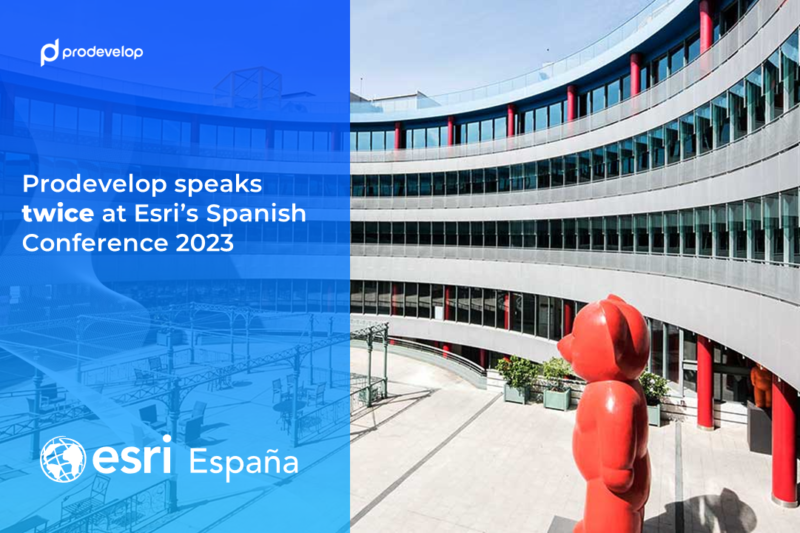 Prodevelop speaks at Esri's Spanish conference 2023