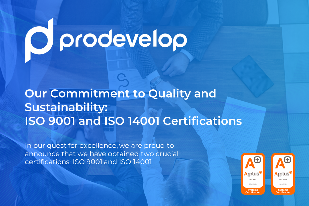 ISO 9001 and 14001 Prodevelop