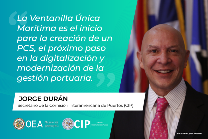 Entrevista a Jorge Durán – CIP Prodevelop entrevista al Secretario Jefe de la Comisión Interamericana de Puertos
