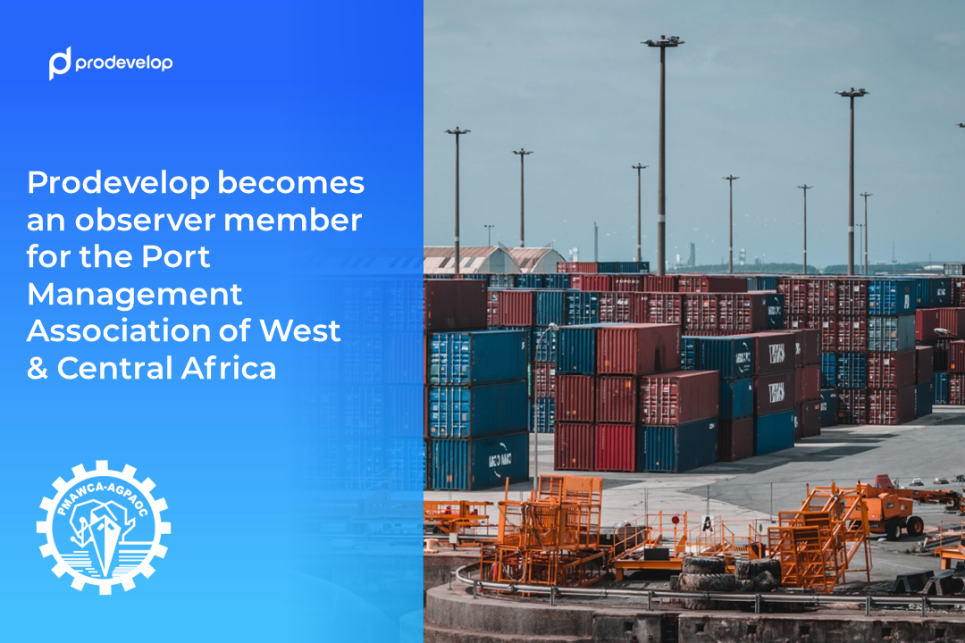 Prodevelop is an observer member of the West and Central African Port Management Association.