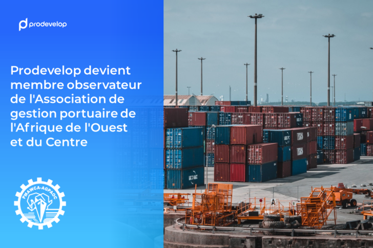 Prodevelop est un membre observateur de l'Association de gestion portuaire de l'Afrique de l'Ouest et du Centre.