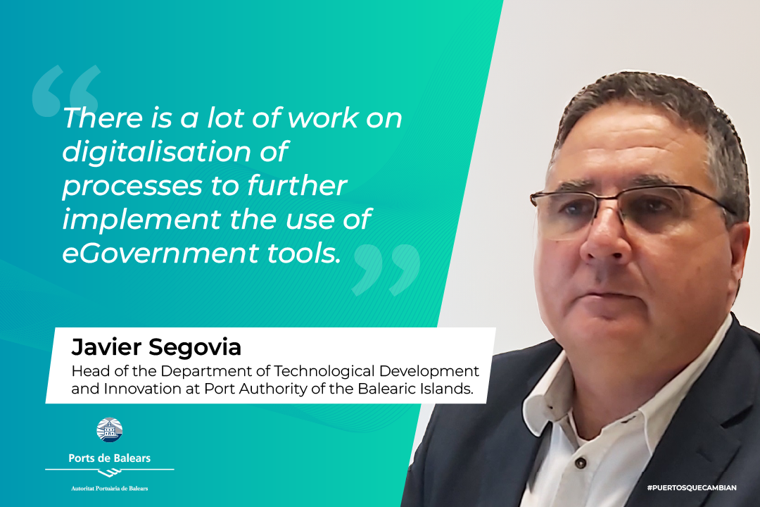 entrevista J.S_ENG_2 Prodevelop a Javier Segovia de la Autoridad Portuaria de Baleares