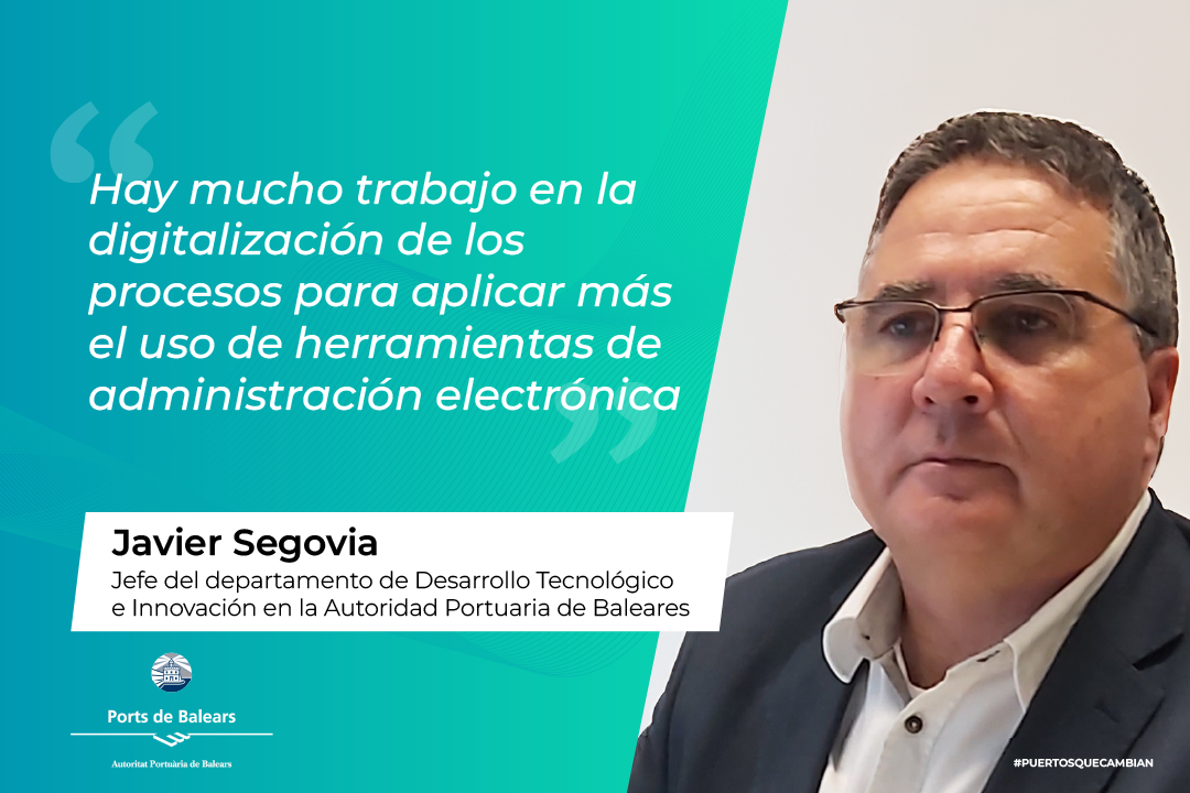 Prodevelop a Javier Segovia de la Autoridad Portuaria de Baleares