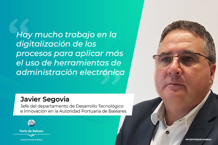 Prodevelop a Javier Segovia de la Autoridad Portuaria de Baleares
