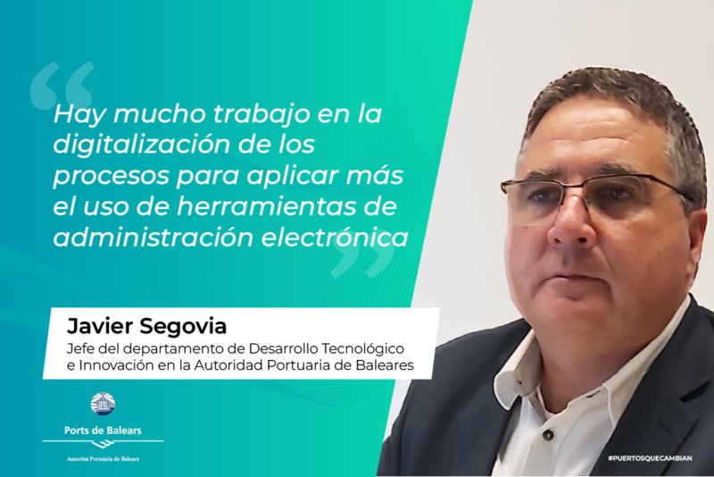 entrevista J.S_ESP_2 Prodevelop a Javier Segovia de la Autoridad Portuaria de Baleares